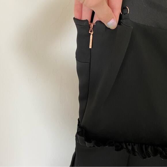 NEW Ted Baker‎ Liayla Ruffle Trim Ankle Grazer Jumpsuit - Picture 5 of 9